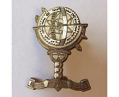 No.1 Demolition Squadron (Popski's Private Army) WWII Special Service Forces Other Rank cap badge (White-metal, lugs) K&K: 20