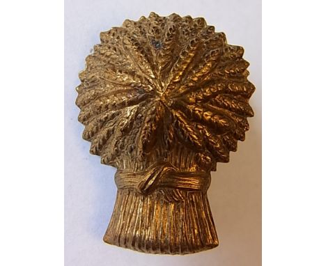 The Lothian's and Border (Yeomanry) Horse cap badge (Brass, lugs) K&K: 1466