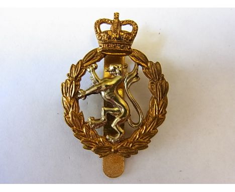 Women's Royal Army Corpscap badge, QC (Bi-metal, slider) K&K: 2190