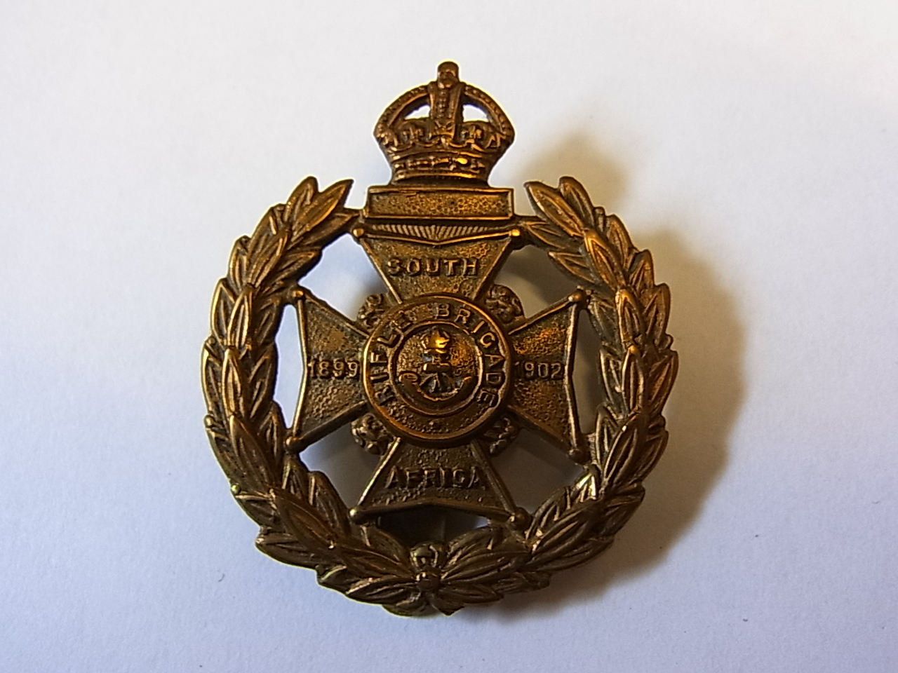 17th London Regiment (Poplar and Stepney Rifles) WWI Cap badge, KC ...