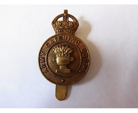 The Army Catering Corps WWII Cap badge (Bi-metal, slider), KC K&K: 2157