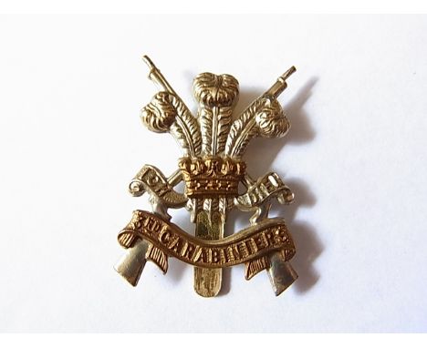 3rd Carabineers (Prince of Wales's Dragoon Guards) Cap badge (Bi-metal) K&K: 1888