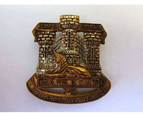 The Devonshire and Dorset Regiment (Bi-metal, slider) Maker 'AMMO UK' K&K: 2043
