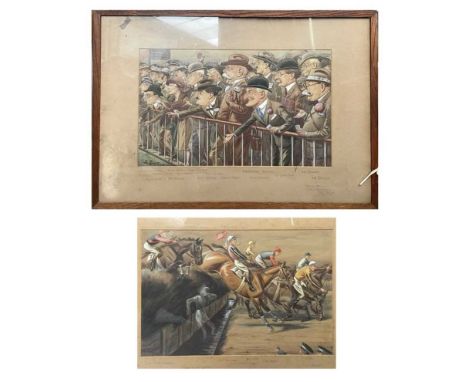 P. R. G. BUCHANAN aka The Tout (1870-1950)Bechers Ghost and Morituri Te Salutan.Two watercoloursSigned and datedPencil annota
