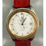 Andreas Huber München Automatic Armbanduhr, Glas beschädigt