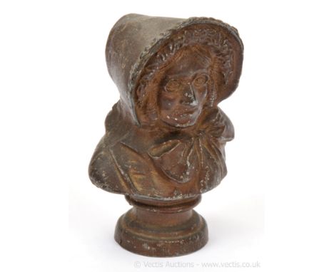 Britains - For Madame Tussauds Souvenir Series, 1930's Issue, comprising: Madam Tussaud Bust [7.5 cm scale] depicted in Gilt 