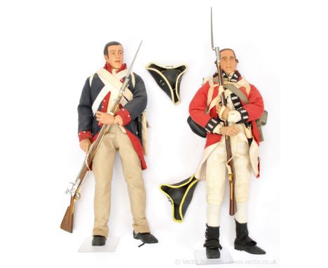 Dragon Models - 12" New Generation [1/6th Scale] Action Figures - American Revolution Range, comprising: British Infantryman 