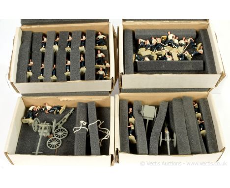 Unconfirmed Maker [Possibly Mountford or Trophy Miniatures] - "The Royal Navy Field Gun Competition Set, comprising: A 43 Pie