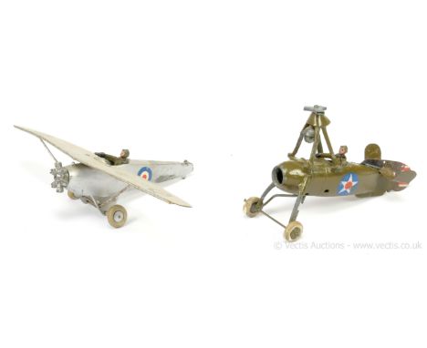 Britains Set 1899 - U.S. Army Autogiro - Based upon the Cierva C.30 Autogiro, comprising: Autogiro in Khaki Finish with USAAC