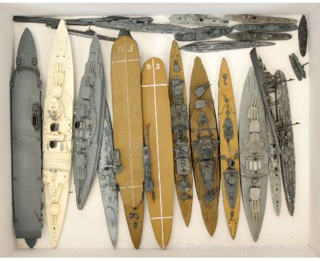 TREMO - Treforest Mouldings  &amp; Similar Makers- 1/1200th Scale Naval Ships Range, Pre / Post War Issues, circa, 1920's /30