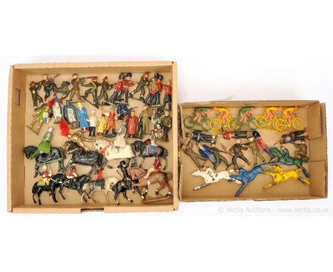 Timpo, John HILL &amp; Similar Makers, comprising: A Quantity [60] of Various Military Types, Includes: US Army, Red Berets, 
