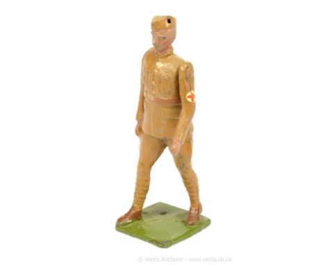 Britains - Un-catalogued Special Paint Figure - US Army Medic, Circa, 1939/41, comprising: Walking Medic Figure, depicted in 