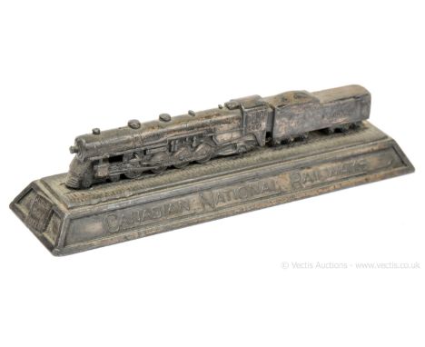 Britains - Locomotive Paperweights, comprising: Canadian National Railways No 6000 - A 1/250 scale model of the 4-8-2 Mountai