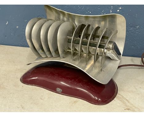 A rare vintage Art Deco HMV ‘Lincoln model F3’ heater. 