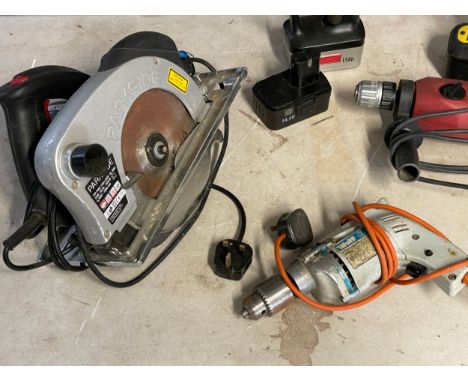 5 power tools. 