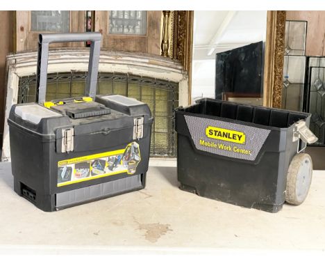 A Stanley 2 piece tool chest 62cm 