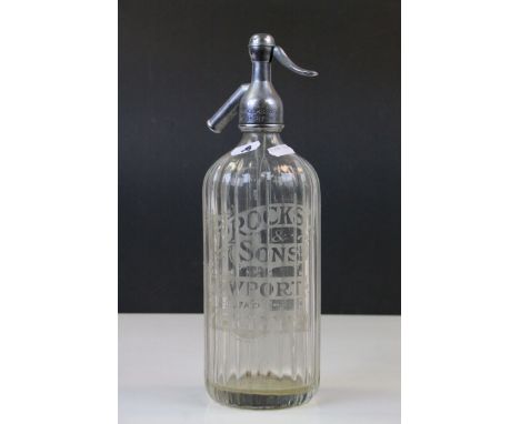 Horrock's &amp; Sons Newport &amp; Merthyr vintage soda siphon 