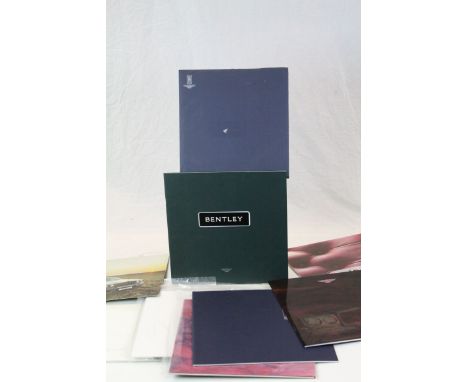 Collection of vintage Rolls Royce &amp; Bentley Car sales brochures to include; Springfield, Silver Cloud III, Camarge etc