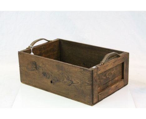 Vintage Pine Trug 