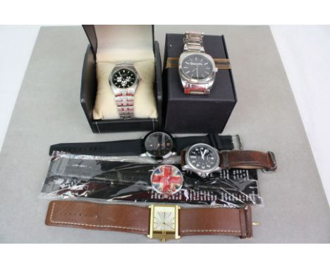 Collection of mens watches including Bench, Next, NY London etc 