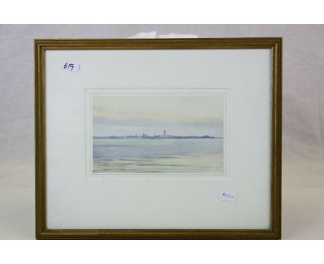 Helen Allingham R.W.S (1848-1926) Murano in the Venetian Lagoon watercolour, signed I/R, approx.11.5 x 19cms 