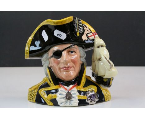 Royal Doulton ceramic character Jug of the year "Vice Admiral Lord Nelson"