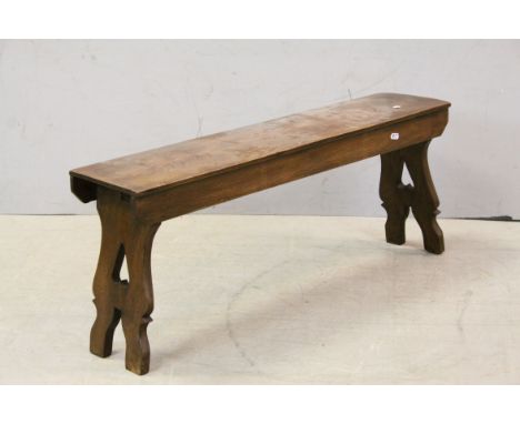 Vintage Elm Stool