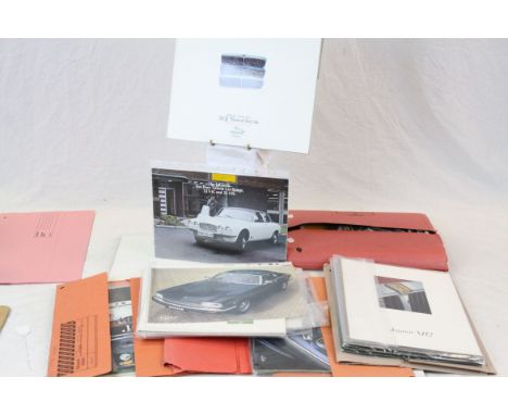 Large collection of vintage Jaguar Car Sales brochures to include; XJ Series, XJS, XJ Coupe, XJ6, Sovereign, XRS, S Type etc