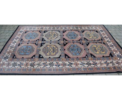 French carpet, makers label Saint-Maclou, 200cm x 300cm 