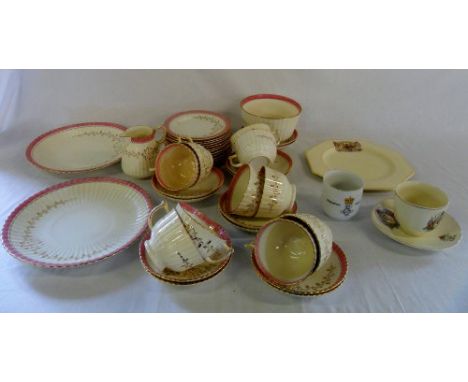 Pt tea service & commemorative ware inc Preston Guild 1902 teacup