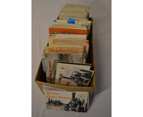 Various steam engine booklets