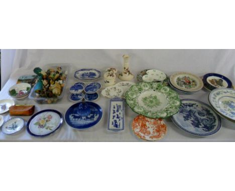 Various ceramics inc Spode, Royal Copenhagen and Royal Crown Derby