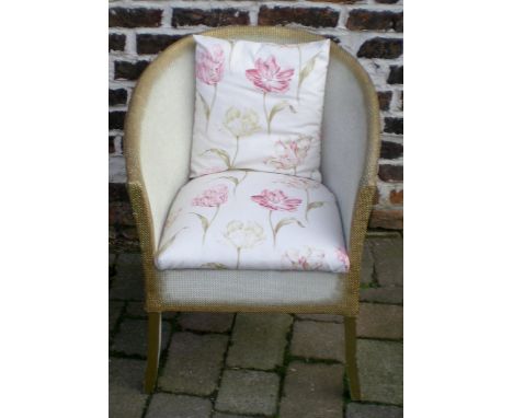 Lloyd Loom style chair/commode