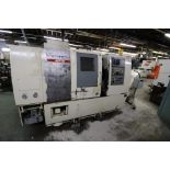 CNC LATHE, OKUMA & HOWA ACT-35 MDL. HL-35, Harding collet chuck, 19.50" swing, 24" max. turning leng