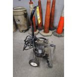 PAINT SPAYER, SPRAYTECH MDL. 0508025, airless pump, 1/3 HP., 115 v., .30 gal. min. cap..