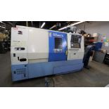 CNC LATHE, KIA SUPER TURN 21L, Fanuc series 21-T control, 10" dia. hydraulic chuck,12-pos. turret, 2