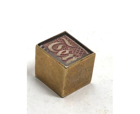 9ct gold vintage emergency money charm (4.3g) 