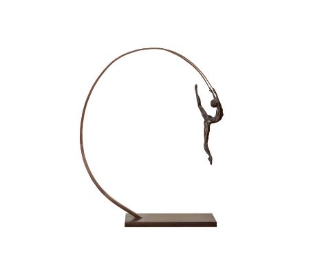 ⊕ MARION TAIT LOOPtitled MARION TAIT on the base; inscribed c T Merryfield and numbered 4/10 on the back of the basebronze 85