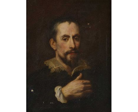 PORTRAIT OF A MAN, PROBABLY THE ARTIST FRANS SNYDERSoil on canvas58.5 x 46cm; 23 x 18in 77 x 64.5cm; 30 1/2 x 25 1/2in (frame