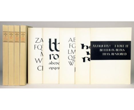 Typographie - F. H. Ernst Schneidler. Der Wassermann. Ein Jahrbuch für Büchermacher. Über Forschungen im Bereiche des Schreib