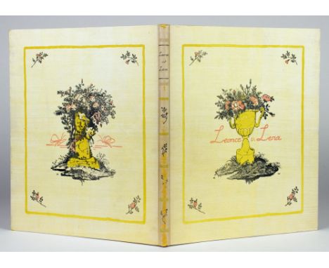 Karl Walser - Georg Büchner. Leonce und Lena. Ein Lustspiel. Mit Lithographien von Karl Walser. Berlin, Bruno Cassirer 1910. 
