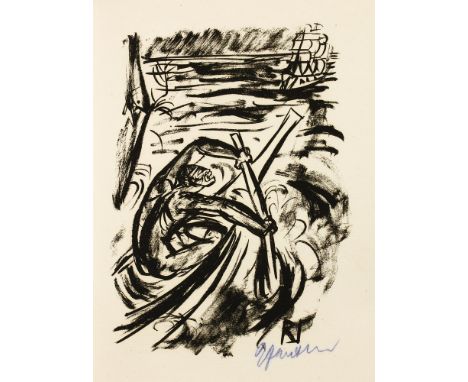 Richard Janthur - Prosper Mérimée. Tamango. Illustrationen von R. Janthur. Berlin, Franz Schneider 1922. Mit sieben signierte