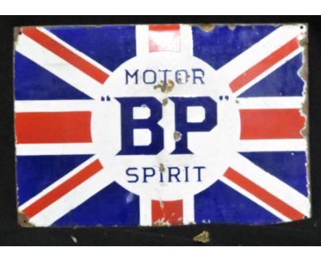 Coming from a private collection of period enamelled signs collected by a gentleman over four decades. An original Union Jack