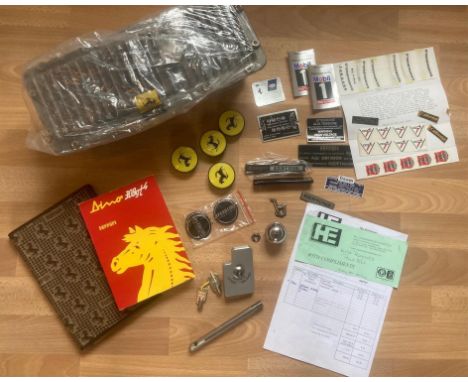 From a former owner of a Ferrari Classiche'd 308 GT4.Including: (damaged) oil sump, genuine 1976 Instruction Book, authentic 