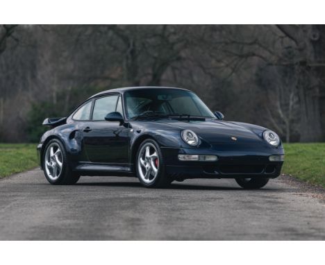 A super 993 Turbo looking particularly purposeful with factory Turbo S rear wings.UK-supplied, C-16, right-hand drive, 993 Tu