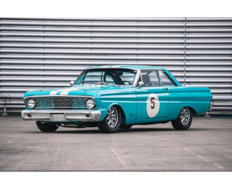 A competitive pre-’65 FIA Ford Falcon race car with celebrity provenance.Eligible for Masters, HSCC, HRDC and all pre-’65 FIA