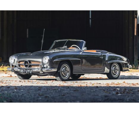 Incredibly glamorous in the 1950s, the 190SL's elegant lines have stood the test of time.A lovely, left-hand drive, 190 SL pr