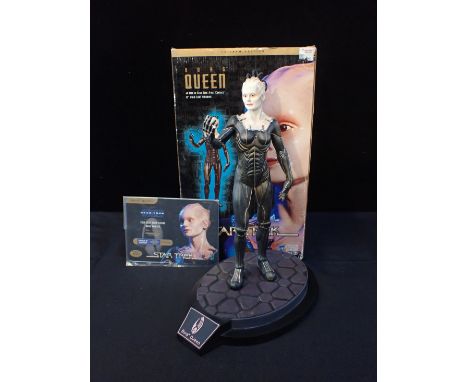 PLAYMATES 'STAR TREK' 12" BORG QUEEN 'COLD CAST RESIN' FIGURINEHand painted and produced by Playmates Toys, Limited Edition o