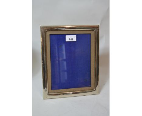 Chinese silver rectangular photograph frame, bearing marks, 10.25ins x 8.25ins 