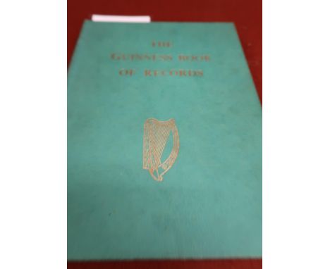 One volume, ' Guinness Book of Records ' First Edition, 1955 